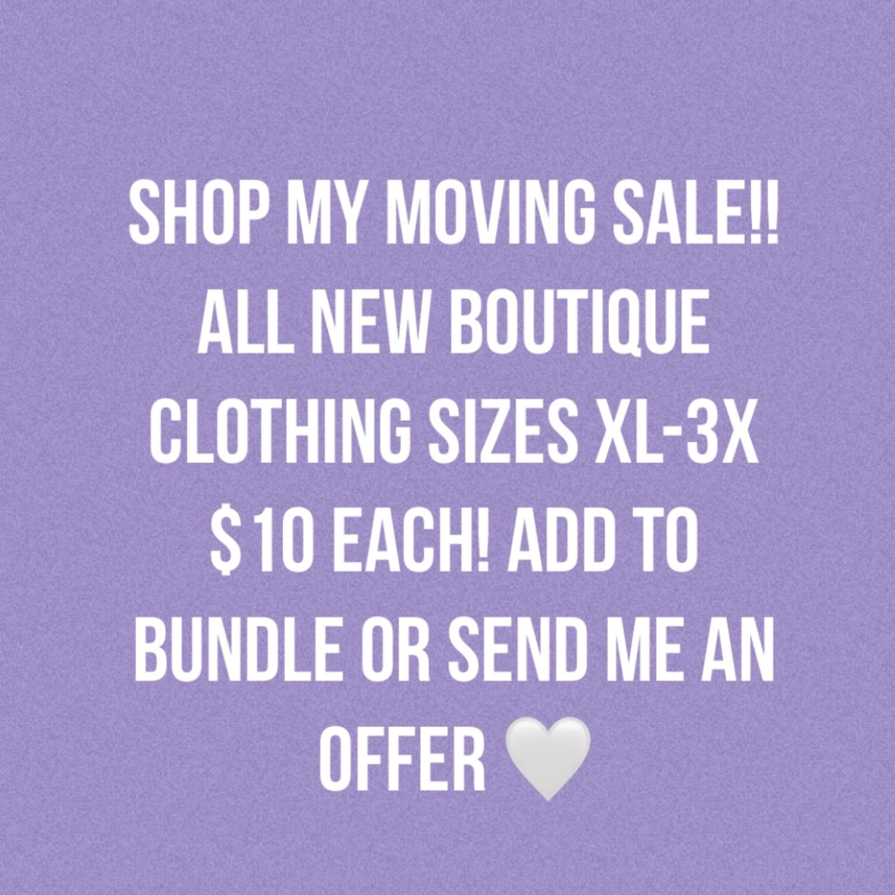 Moving sale!